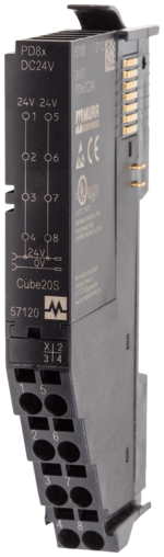 Cube20S distributore di potenza 8x24 VDC 