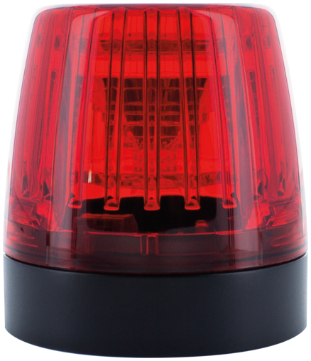 Torre Allarme LED Luce Segnalazione Industriale HESCHEN 220V - Rosso Con Buzzer Integrato Luce Lampeggiante 220v