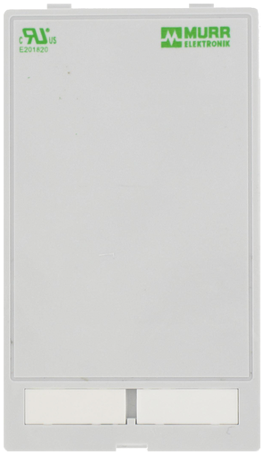 Merten 296725 Sistema M: Piastra Centrale Lucida Bianca Per Prese Antenna TV/SAT (2 Posti) - 71x71 Mm - Schneider Electric